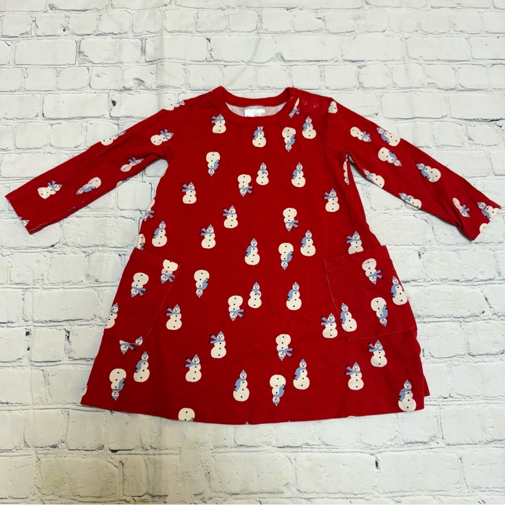 Hanna Andersson Snowman Dress